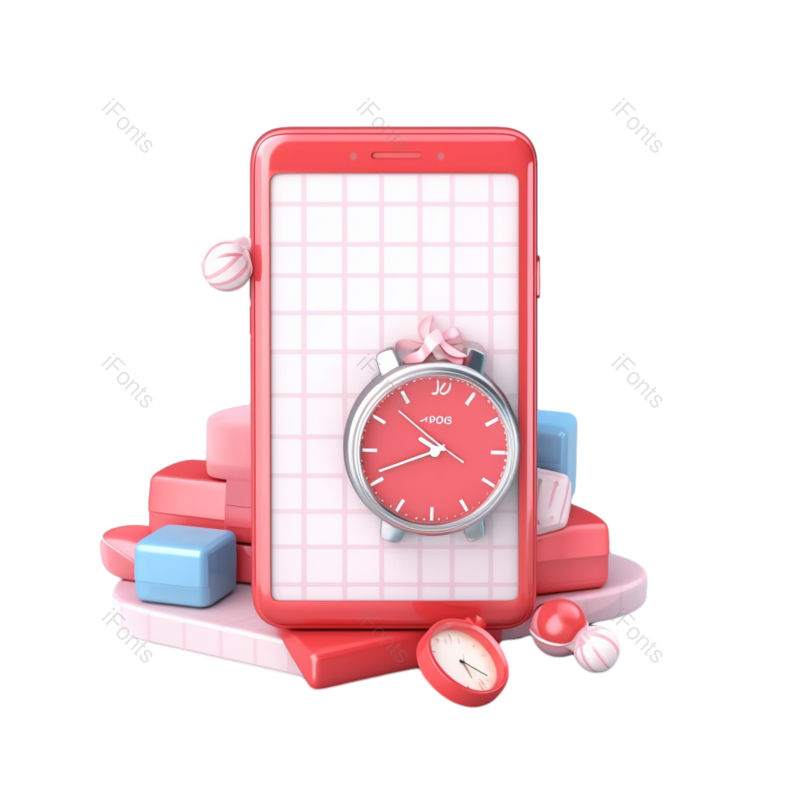 装饰图片,节日元素,卡通PNG,智能手机免抠素材